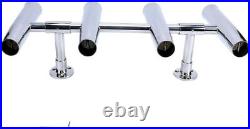 4-Tube Adjustable Stainless Rocket Launcher Boat Fishing Rod Holder Amarine Made