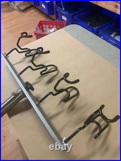 48 T-bar with springfield lock seat pedestal & 6 Any angle holders coated USA