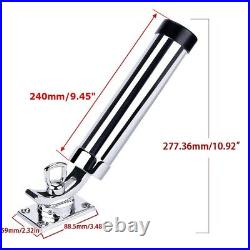 4PCS Boat Fishing Rod Holder Stainless Steel 360 Degree Rotation Outrigger 4PCS Boat Fishing Rod Holder Stainless Steel 360 Degree Rotation Outrigger