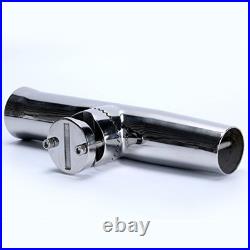 4Pcs Fishing Rod Holder, Stainless Steel Rail Mount Fishing Pole Holders 4Pcs Fishing Rod Holder, Stainless Steel Rail Mount Fishing Pole Holders