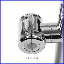 4xStainless Marine Kayak Canoe Boat Clamp-On Fishing Rod Holder for Rail 7/8-1