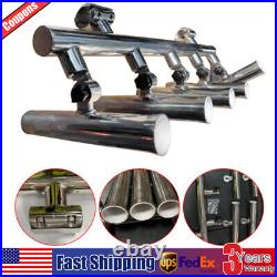 5 Rod Holder Fishing Console Boat T Top Rocket Launcher Stainless Steel USA