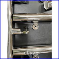 5 Rods Fishing Rod Holder Holders Stainless 1''-1-1/4'' Adjustable