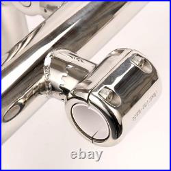 5 Tube Boat Fishing Rod Holder Stainless Steel Rocket Launcher Rail 1 to 1-1/4