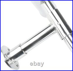 5 Tube Stainless Steel Adjustable Fishing Rod Holders Rocket Launcher Rod Holder