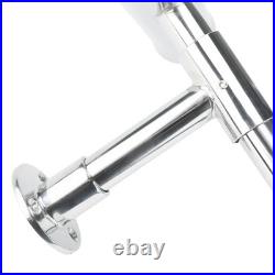 5 Tube Stainless Steel Fishing Rod Holders 360 Degree Rocket Launcher Adjustable