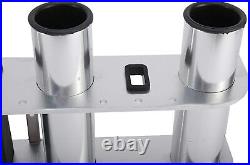 5 Tubes Fishing Stainless Steel Rod Holder Polished for Marine Boat and Yacht