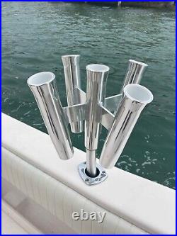 5-Way Fishing Rod Holder 10 Flared Tulip Bent Butt