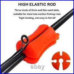 50 OR 100 Fishing Rod Holder Fixed Ball-Holds Rods Safe