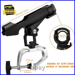 6 Pack Fishing Boat Rod Holder 360 Degree Adjustable with Large Clamp Boat Rod B 6 Pack Fishing Boat Rod Holder 360 Degree Adjustable with Large Clamp Boat Rod B