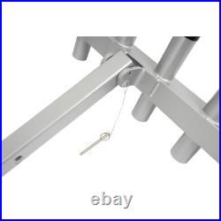 6-Rod Extender Fishing Rod Holder Rack For Truck 2 Hitch Receiver Aluminum