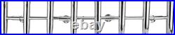 8 Tube Adjustable 304 Stainless Steel Fishing Rod Holder Boat Rocket Launcher