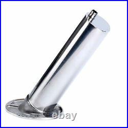 thumbnail image 2 of Amarine Made 2-Pack 30-Degree Stainless Steel Flush Mount Fishing Rod Holders 2 of 5