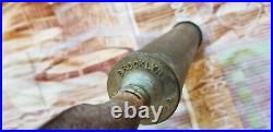 Absolutely Rare The Gliebe Co Brooklyn Bronze/Brass fishing rod holder