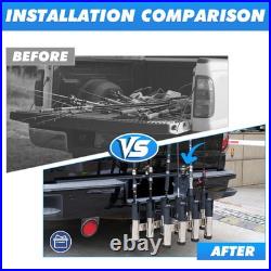 Adjustable 10-Rod / 6-Rod Fishing Rod Holder for Truck / SUVs, 2 Hitch Receiver