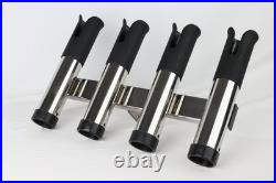 Adjustable 10-Rod / 6-Rod Fishing Rod Holder for Truck / SUVs, 2 Hitch Receiver