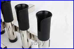 Adjustable 10-Rod / 6-Rod Fishing Rod Holder for Truck / SUVs, 2 Hitch Receiver