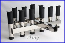 Adjustable 10-Rod / 6-Rod Fishing Rod Holder for Truck / SUVs, 2 Hitch Receiver