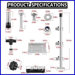 Adjustable 3-Rod Fishing Rod Tree Rod Holder for Crappie, Bass, Panfish Trolling