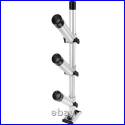 Adjustable 3-Rod Fishing Rod Tree Rod Holder for Crappie, Bass, Panfish Trolling