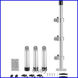 Adjustable 3-Rod Fishing Rod Tree Rod Holder for Crappie, Bass, Panfish Trolling