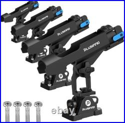 Adjustable 360° Fishing Rod Holders with Strap Ideal for Boat & Kayak Fishing Adjustable 360° Fishing Rod Holders with Strap Ideal for Boat & Kayak Fishing