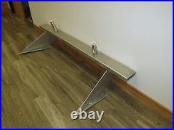 All Aluminum Downrigger Base, Rod Holders, Rear Electronics Base, Nice