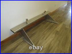 All Aluminum Downrigger Base, Rod Holders, Rear Electronics Base, Nice