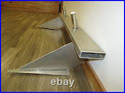 All Aluminum Downrigger Base, Rod Holders, Rear Electronics Base, Nice