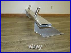 All Aluminum Downrigger Base, Rod Holders, Rear Electronics Base, Nice