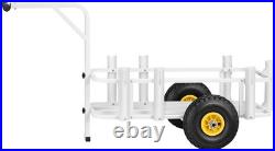 All-Terrain Fishing Cart with 200 lbs Load Capacity & 7 Fishing Rod Holders