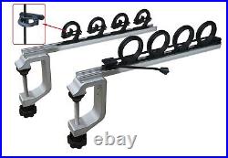 Aluminum Clamp on Rod Holder for Truck or Boat / Truck Bed Rod Holder