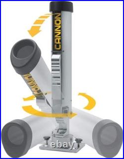 Aluminum Fishing Rod Holder with Six Locking Positions for Versatile Angling