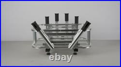 Aluminum Jet Ski PWC Fishing Rod Rack & Cooler Combo Compatible with RotoPax