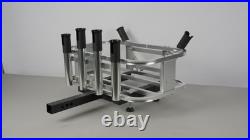 Aluminum Jet Ski PWC Fishing Rod Rack & Cooler Combo Compatible with RotoPax