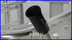 Aluminum Jet Ski PWC Fishing Rod Rack & Cooler Combo Compatible with RotoPax