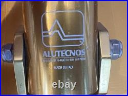 Alutecnos Fishing Fighting Belt Rod Harness with Swiveling Rod Holder Made Italy