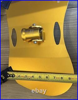 Alutecnos Fishing Fighting Belt Rod Harness with Swiveling Rod Holder Made Italy