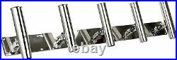 Amarine Made 5 Tube Rod Holder 316 Stainless Steel Boat Yacht Fishing Rod Holder