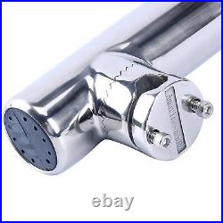 Amarine-made 4Pcs Stainless Clamp on Fishing Rod Holder for Rails 7/8 to 1