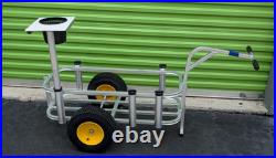 Angler's Fish-N-Mate 105 Jr With Table And Bait Bucket Surf and Pier Cart
