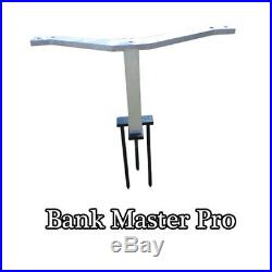 Bank Master Pro Monster Rod Holders Bank fishing setup with 3 rod holders