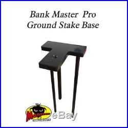 Bank Master Pro Monster Rod Holders Bank fishing setup with 3 rod holders