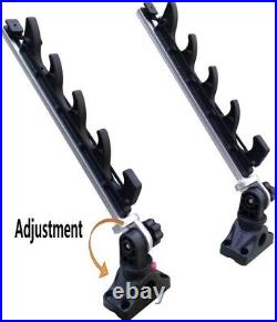Bass/ Crappie Rod Holder Pole Rack for Fishing Rod Transporting Boat Rod Storage