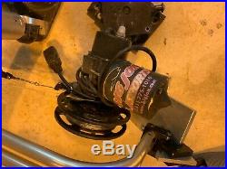 Big Jon Electric Downrigger With Dual Adjustable Rod Holders 9 Lb Ball & Counter