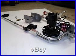 Big Jon Electric Fishing downrigger with rod holders and cannon ball holder