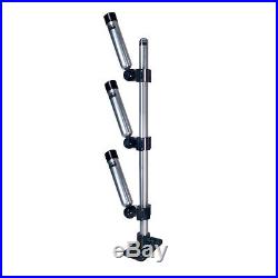 thumbnail image 2 of Stainless Steel Triple Rod Holder – Adjustable 3-Tube Fishing Outrigger For Boats 2 of 5
