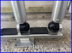 Big Jon Pedestal Mount Triple Rod Holders With Mounting Plate