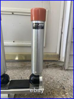 Big Jon Pedestal Mount Triple Rod Holders With Mounting Plate