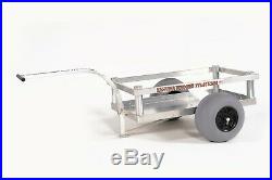 Bimini Beach Wagon-Four Rod Holders-No-Rust-Sand Tires- Aluminum-Made In USA